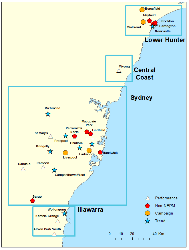 Air Quality Nsw State Of The Environment